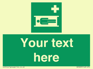 Custom Stretcher Sign